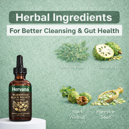 Hervana™ Wormwood Black Walnut Gut Reset