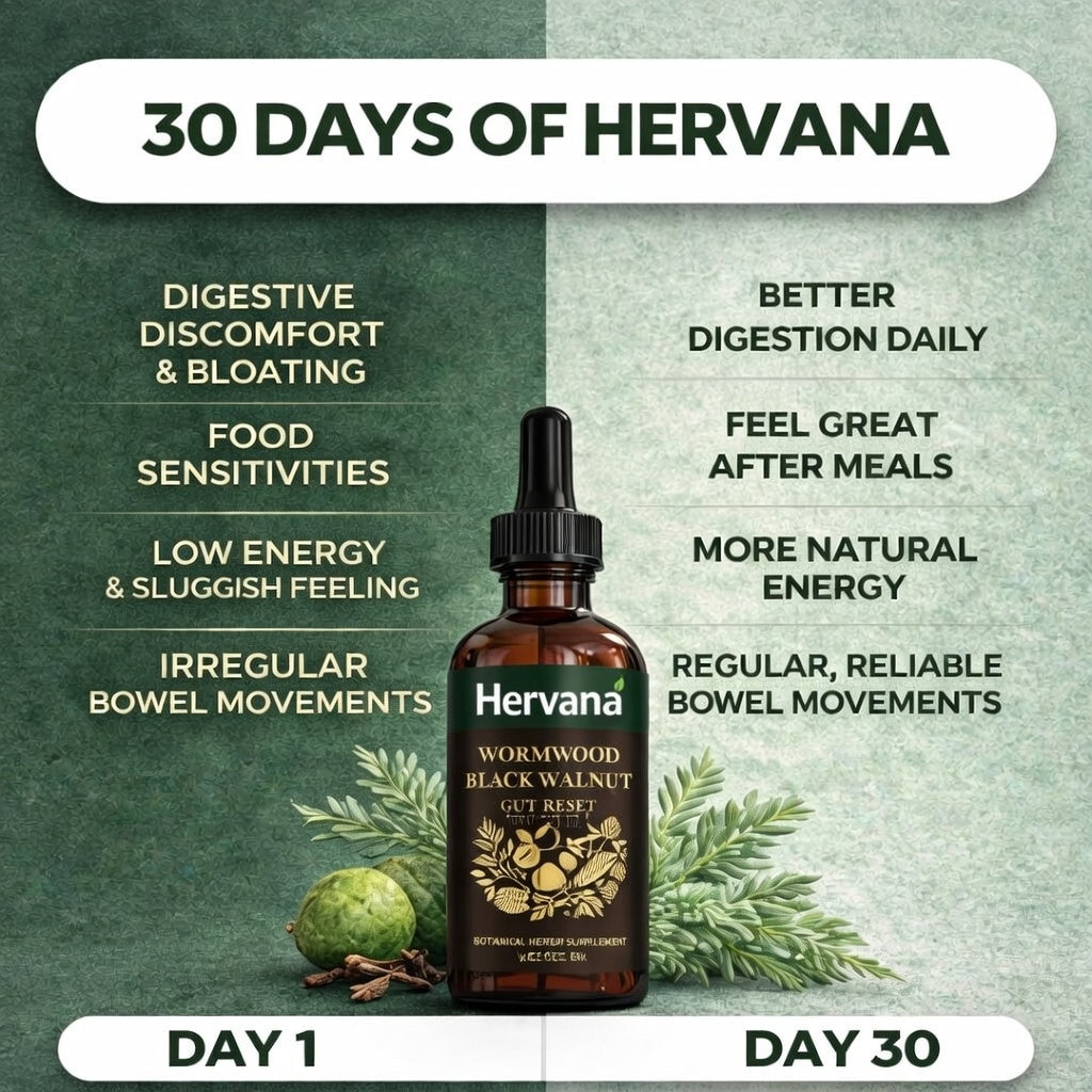 Hervana™ Wormwood Black Walnut Gut Reset